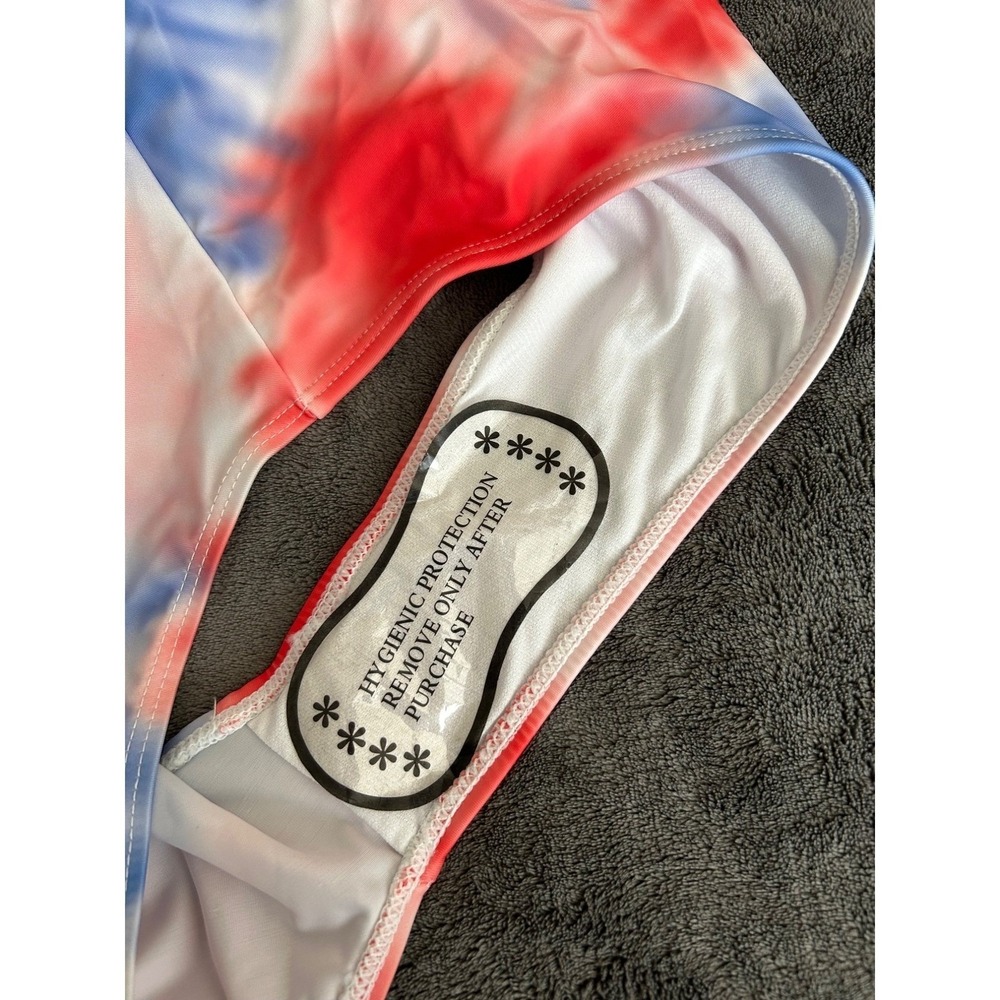 Red/White/Blue Texas One piece XXL Swimsuit - Picture 9 of 11